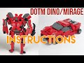 LEGO Transformers DOTM Dino/Mirage Instructions