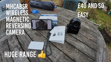 MHCABSR wireless magnetic reversing camera