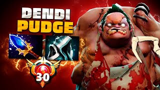 Легендарный PUDGE от Dendi - лучшие хуки Дота 2?