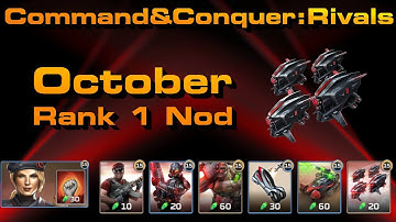 C&C Rivals: October Rank 1 Nod Deck!