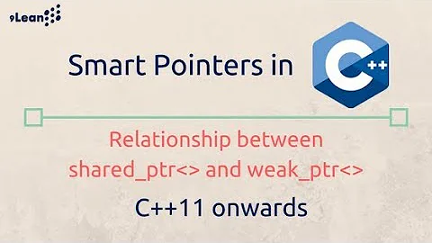 C++ / C++11 Smart Pointers : Relationship between shared_ptr and weak_ptr