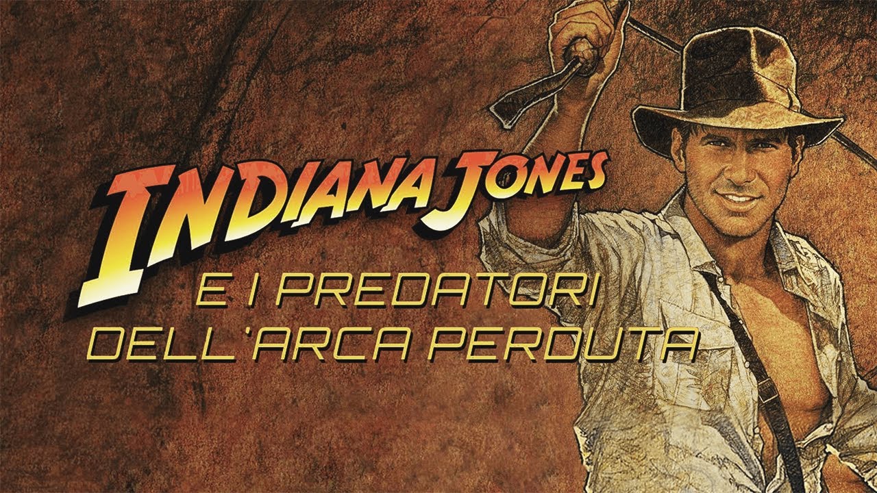Manifesto 2F Indiana Jones I Predatori Dell'Arca Perduta