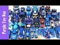 63 Blue Transformer Robot Car Dinosaur Airplane Animal Battle Ship Fire Engine Ambulance