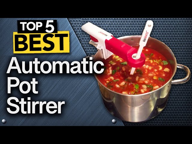 ✓ TOP 5 Best Automatic Pot Stirrer that actually work! [ 2023 Buyer's Guide  ] 