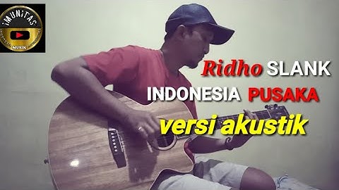 Solo Gitar Ridho Slank Indonesia Pusaka Versi akustik@Jambore Nasional Slankers Bogor
