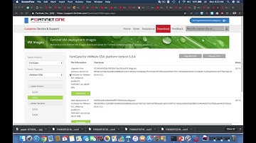 Set Up Your Virtual Machine - Fortinet firewall