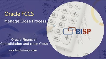 FCCS Manage Close Process | Oracle FCCS Close Manager | Oracle FCCS Tutorial