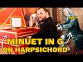 Minuet in g on harpsichord