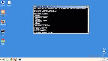 Tutorial MySQL - 8 - Cómo Crear una Base de Datos.