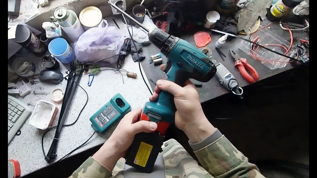 Переделка аккумулятора makita Переделка аккумулятора makita