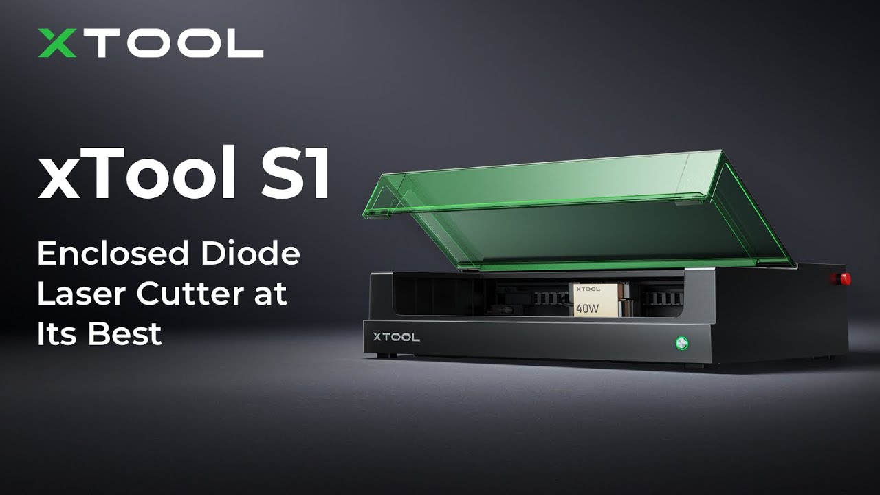 xTool S1 Enclosed Diode Laser Cutter — Best Lasers