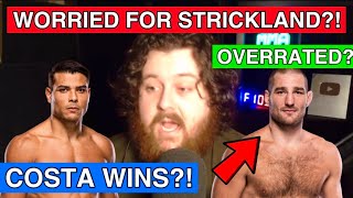 The MMA Guru Thinks Paulo Costa WILL BEAT Sean Strickland At UFC 302?! WORRIED For Strickland?!