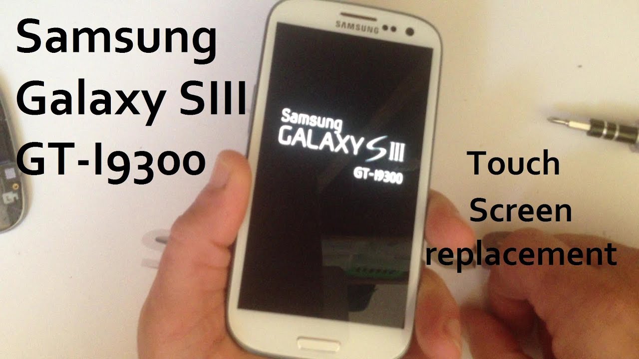 estafador Extracto evolución Samsung Galaxy S3 / S III / i9300 - Touch Screen / LCD Display / Frame  replacement. - YouTube