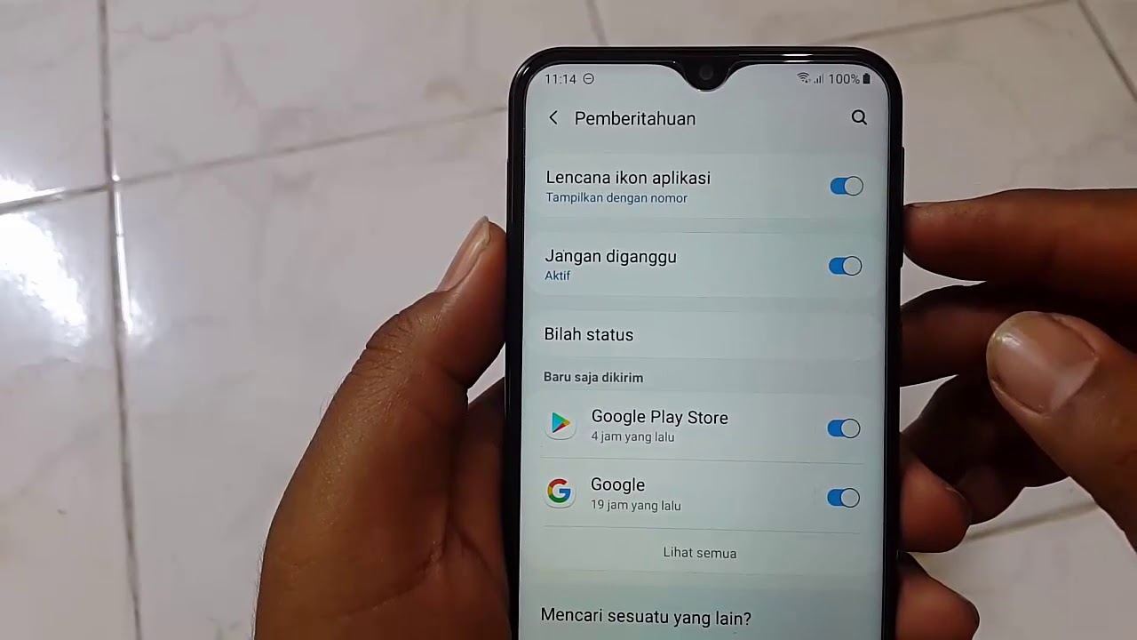 Cara Mengaktifkan Jangan Ganggu Do Not Disturb Mode Di Hp Samsung Galaxy M20 Youtube