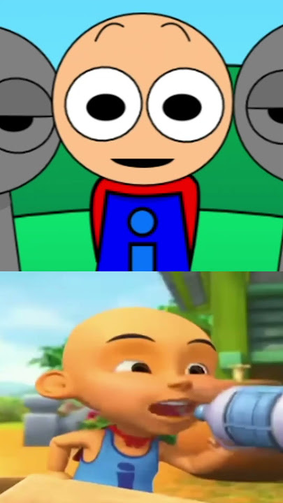 Sprunki Pyramixed Upin & Ipin VS Upin & Ipin Cartoon - Part 2