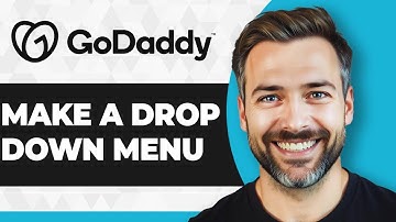 How to Make a Drop Down Menu on GoDaddy (Step By Step) (2025 Guide)