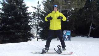 Tykes Tips - Balance on a Snowboard