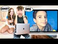 REACTING TO MY FIRST EVER Youtube Video with my crush **FUNNY**😂| Nick Bencivengo