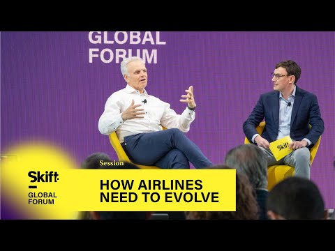 Breeze CEO David Neeleman at Skift Global Forum 2023