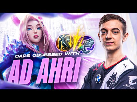 Caps spamming AD AHRI??? *NEW META?*