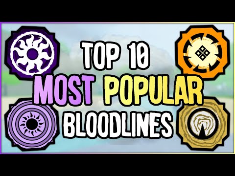 Top 10 *MOST POPULAR* Bloodlines In Shindo Life | Shindo Life Bloodline Tier List