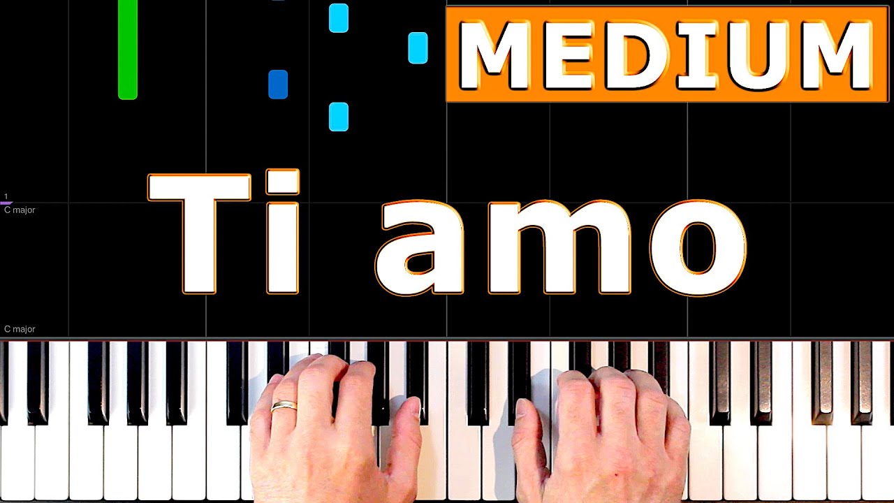 Ti Amo Umberto Tozzi La Casa De Papel MEDIUM Piano Tutorial YouTube Ti Amo Umberto Tozzi La Casa De Papel MEDIUM Piano Tutorial YouTube