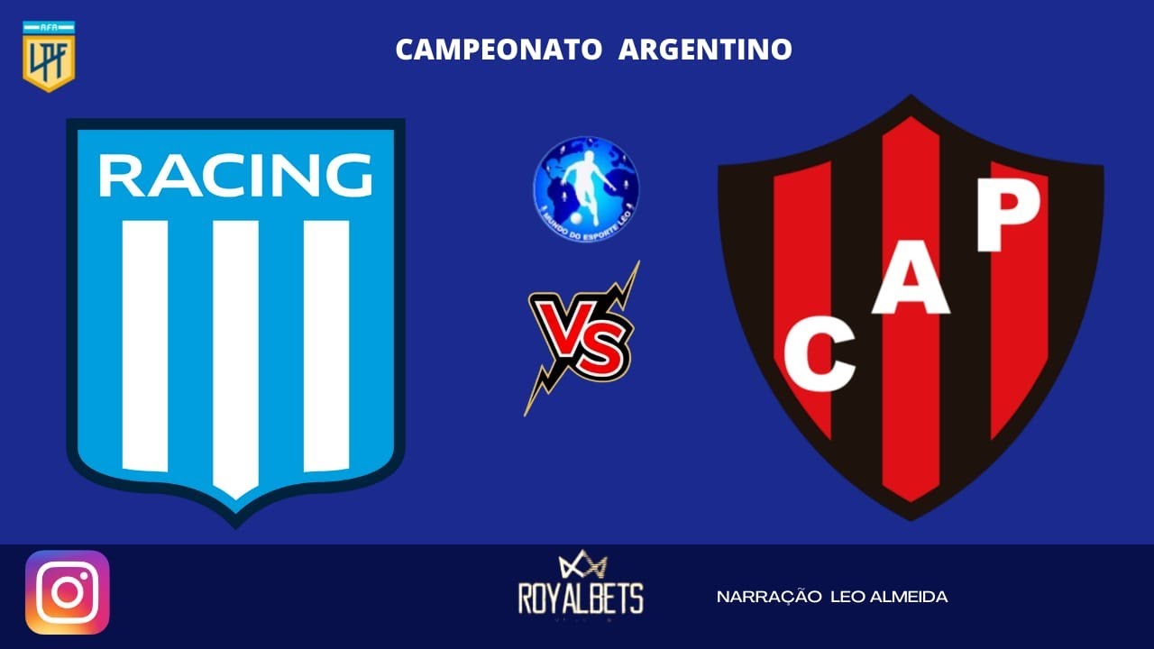 RACING X PATRONATO l CAMPEONATO ARGENTINO AO VIVO | 13/09/2022 ...