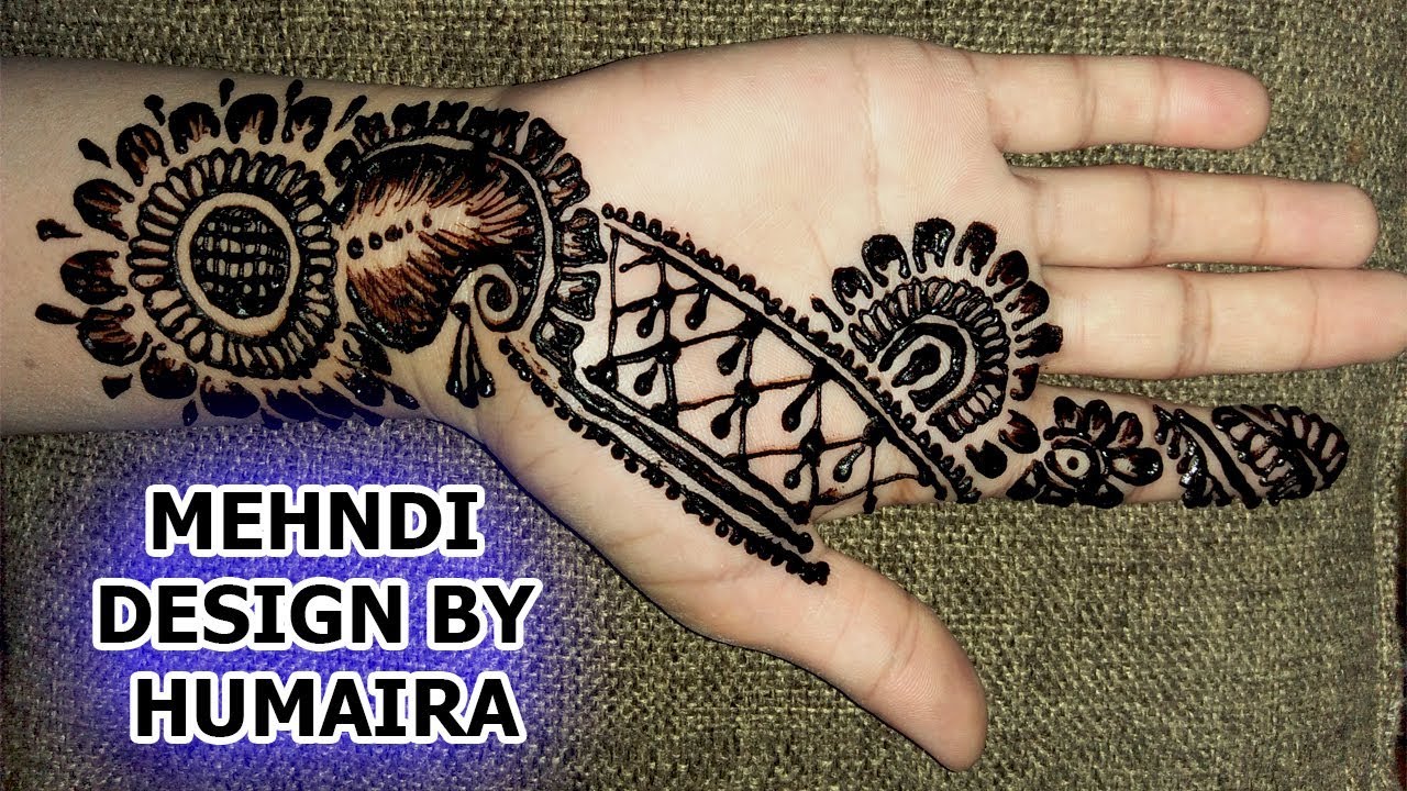 Amazing Heart Front Hand Bracelet Mehndi Design By Humaira 2020 - YouTube