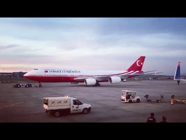 Turkish Government VIP Boeing 747-8 TC-TRK