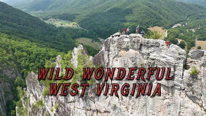 Incredible Aerial Views of Seneca Rocks and Spruce Knob West Virginia!