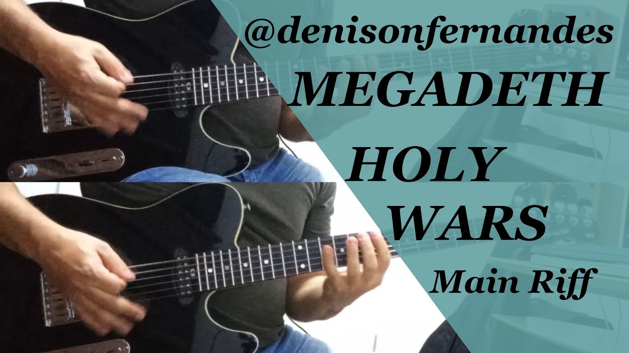 MEGADETH Holy Wars main riff YouTube