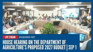LIVE: House hearing on the Department of Agriculture’s proposed 2027 budget | September 1, 2026 Update
