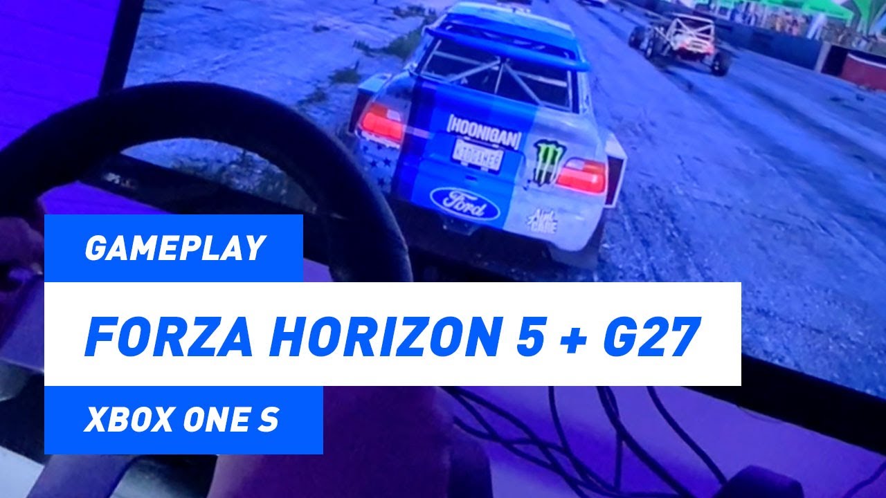 Logitech G27 can play #forzahorizon5 on #xboxseriesx & Xboxone 
