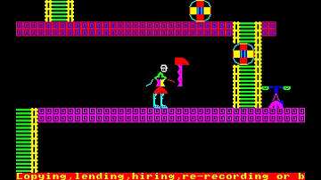 Sharp MZ-800 Game: Crazy Kong (198x BBG Software) MZ-700 mode