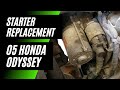 Starter Replacement 05 Honda Odyssey