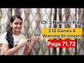 3.12 Games &amp; Winning Strategies Page 71,72 Chapter3 Number Play Maths Class 6 Ganita Prakash NCERT 