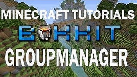 How to set up GroupManager & Essentials! [HD] [NO CONFIG]