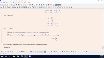 [ECO621] Simultaneous Equations Model (10/10)