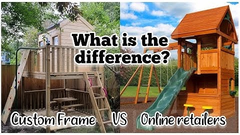 Why You should invest in CUSTOM Climbing Frame || Wood Comparison || How to choose Climbing Frame