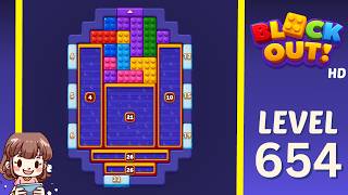Block Out Level 654 Solution Walkthrough
