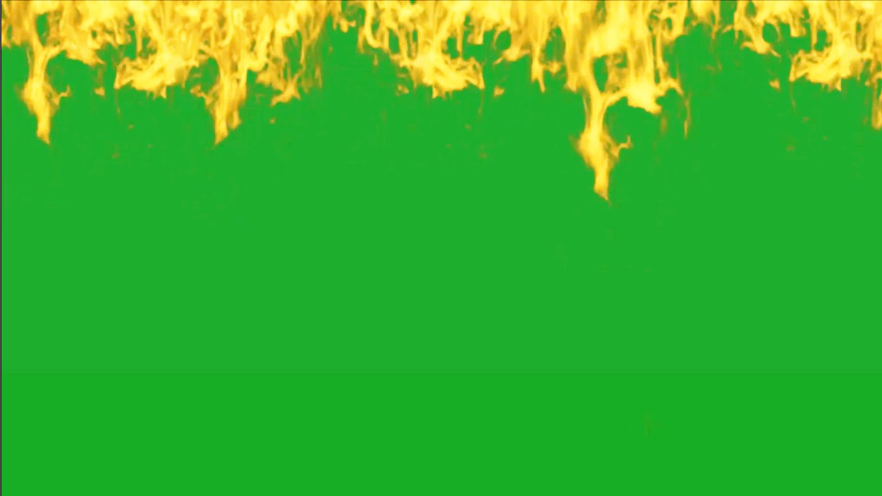 Green Screen Fire Effect Video Animation Fire Particles।green screen