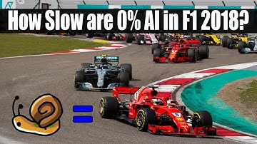 F1 2018 Challenge Tuesday! HOW SLOW ARE 0% AI ON F1 2018?