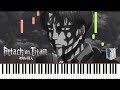 Levi's Choice (PIANO SOLO) - Attack on Titan Season 3 OST Piano Synthesia Tutorial | ThanksAT/T-KT