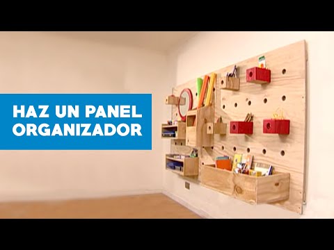 Organizador De Pared Paneles De Tablero Perforado, 4 Pa