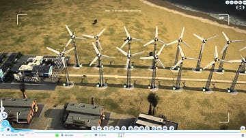 SimCity Beta Video (Windmills)