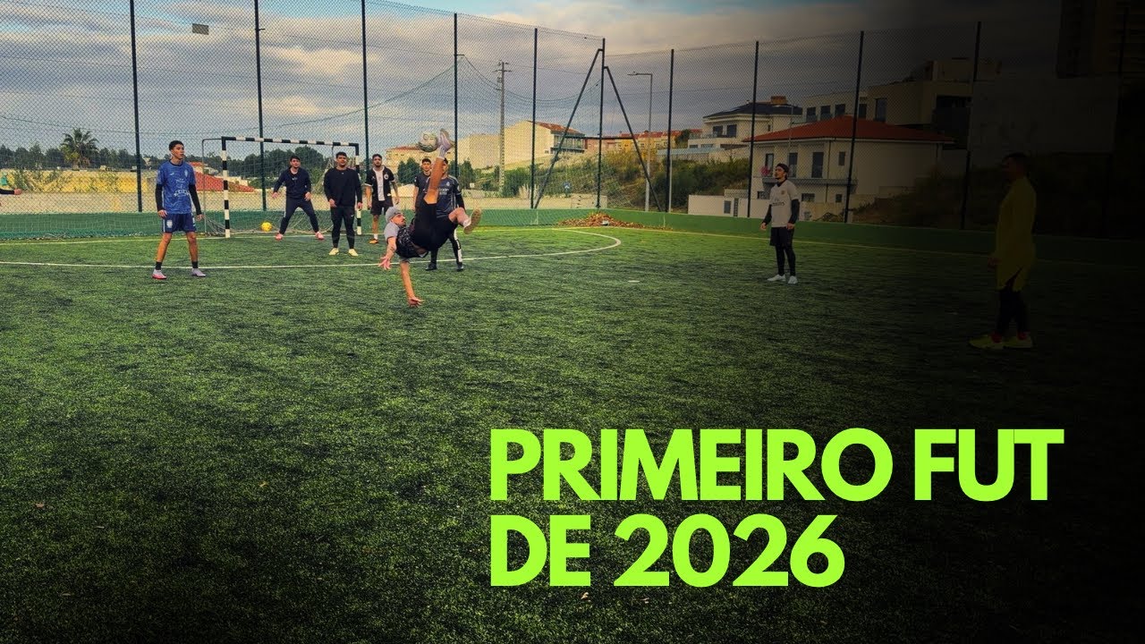 JOGUEI MEU PRIMEIRO FUT DE 2026