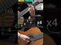 MÅNESKIN - TORNA A CASA - Intro Arpeggio Chitarra - Tutorial #shorts