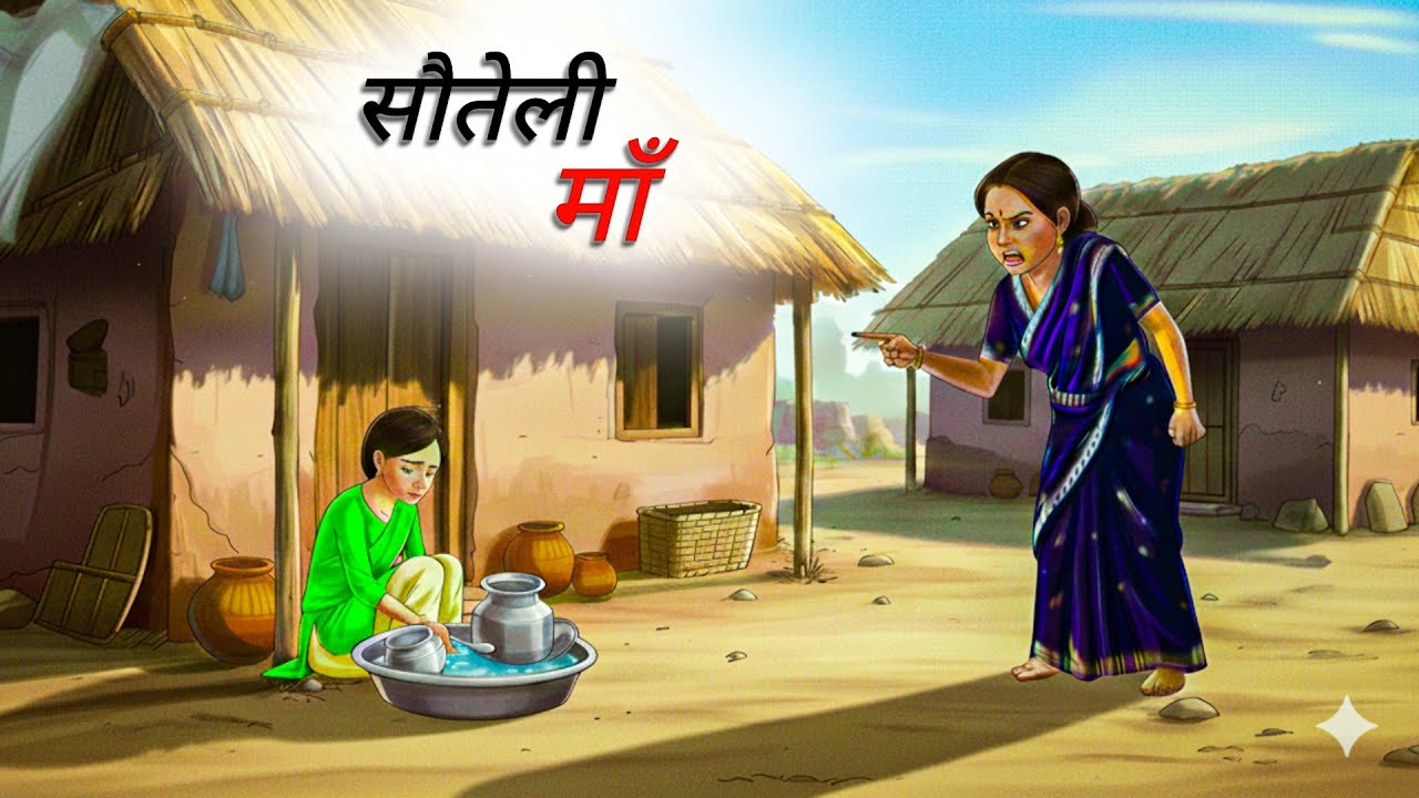 मासूम लड़की पर अत्याचार | Hindi Story | Cartoon Moral Story | 2d Animation Cartoon |