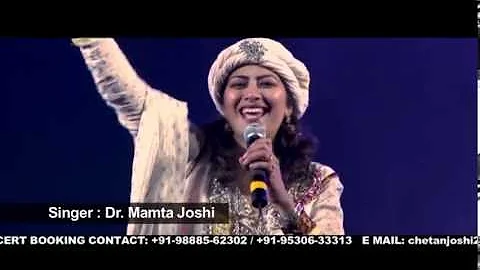 DR MAMTA JOSHI SINGING TRADITIONAL/FOLK PUNJABI SONG:AAJ KALA CHOLA PAA