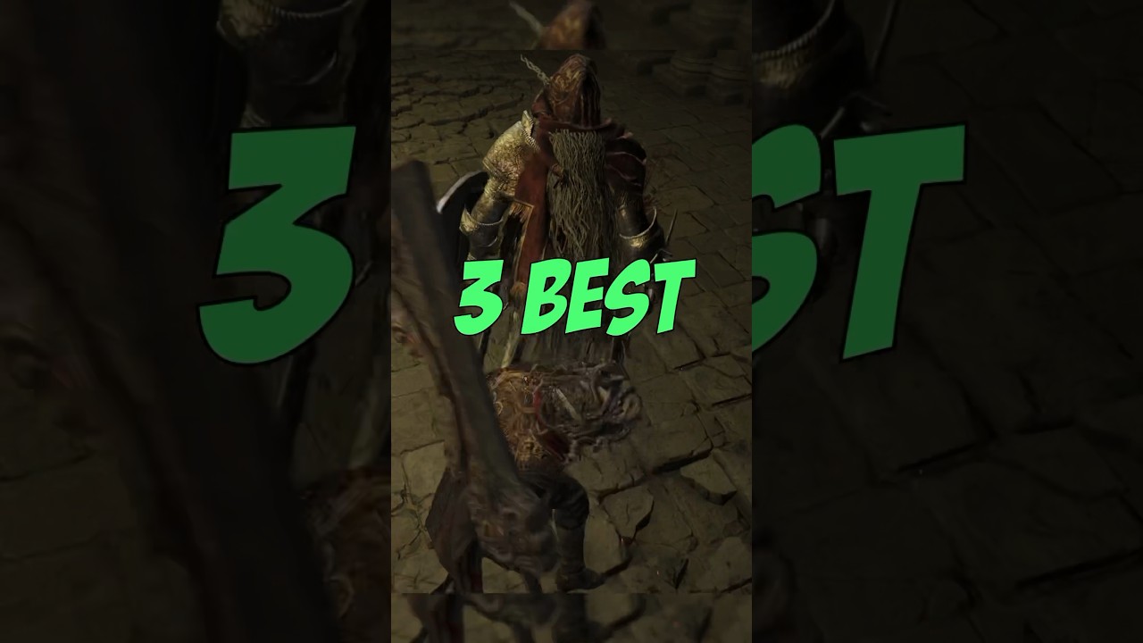 3 ЛУЧШИХ силовых оружия в Elden Ring 1.09⁉️ 